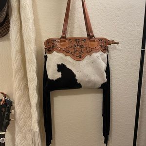 Cowhide Purse